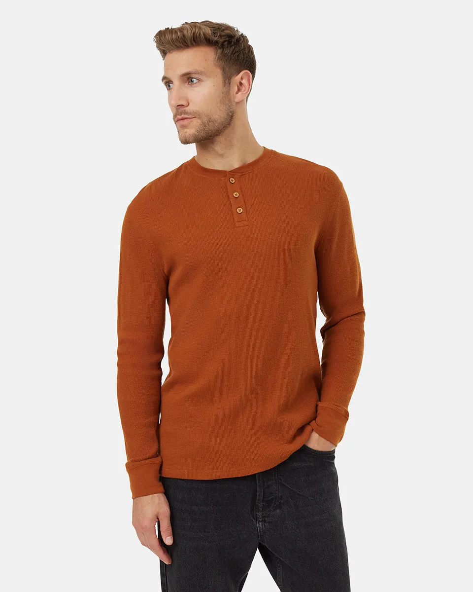 TreeWaffle Henley Longsleeve sold by tentree