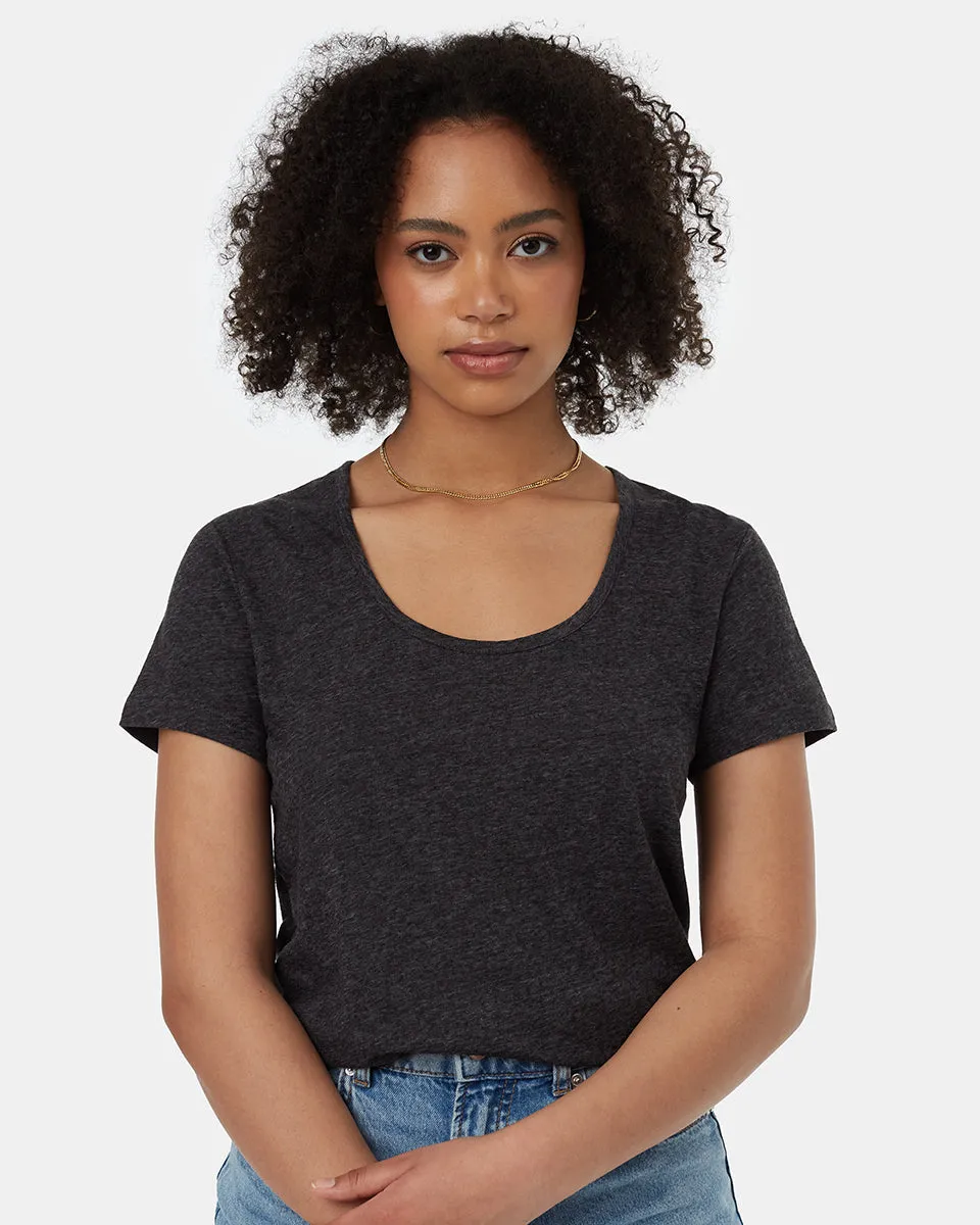 Hemp Scoop Neck T-Shirt sold by tentree product image thumbnail 4