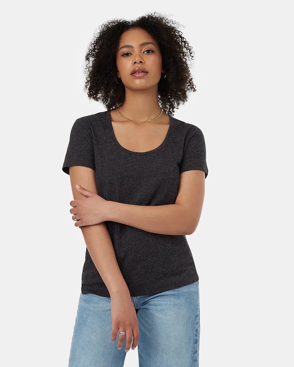 Hemp Scoop Neck T-Shirt sold by tentree product image thumbnail 5