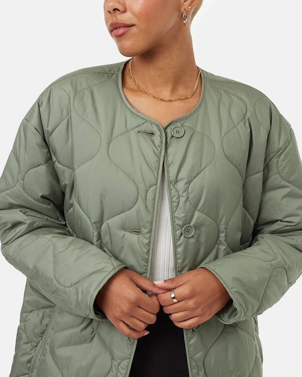 Quilted Cloud Shell Jacket sold by tentree product image thumbnail 4