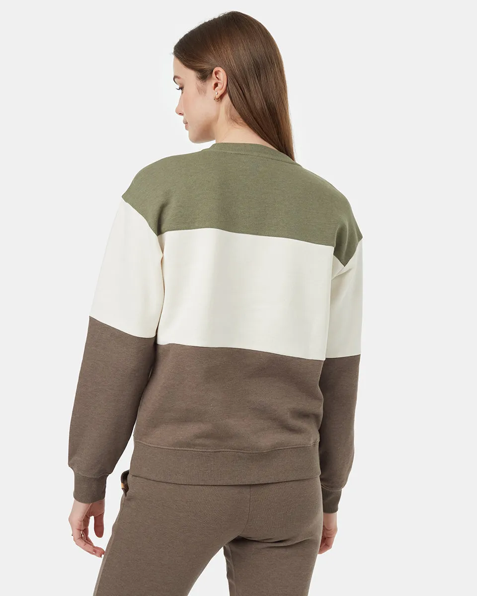 Treefleece Blocked Crew sold by tentree product image thumbnail 3