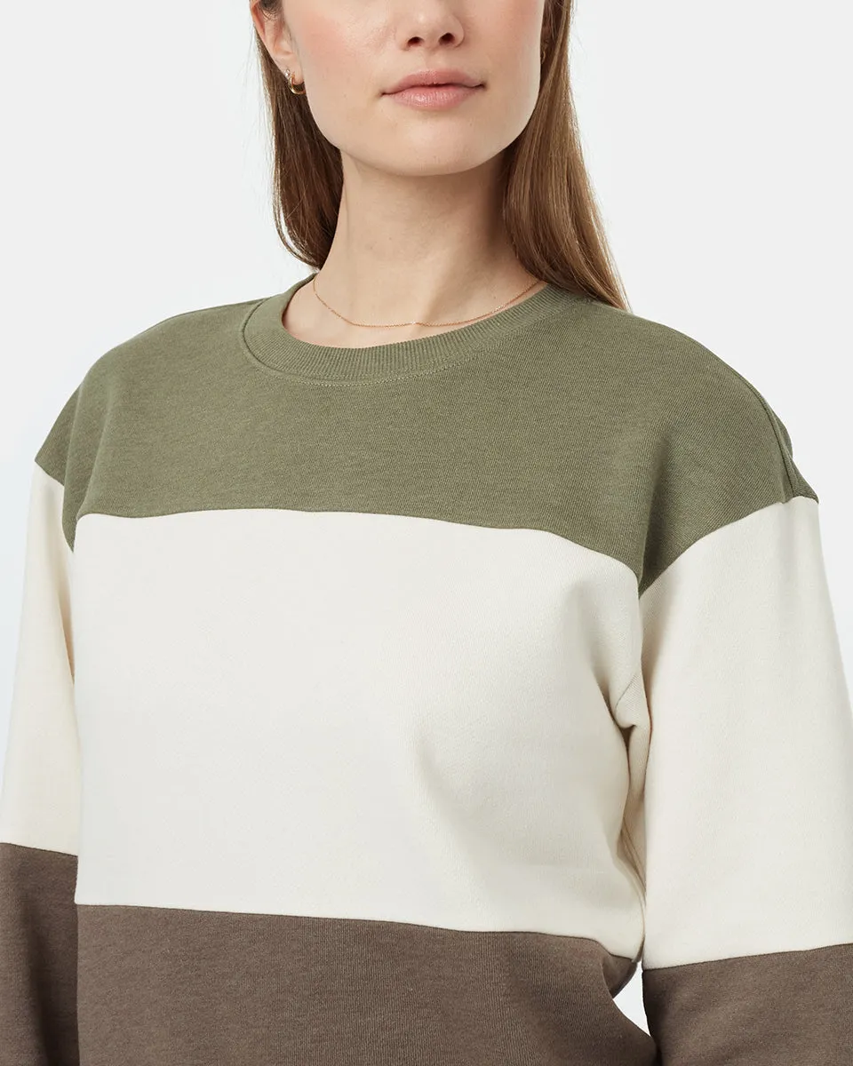 Treefleece Blocked Crew sold by tentree product image thumbnail 4