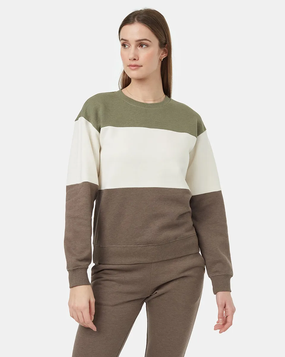 Treefleece Blocked Crew sold by tentree product image thumbnail 2