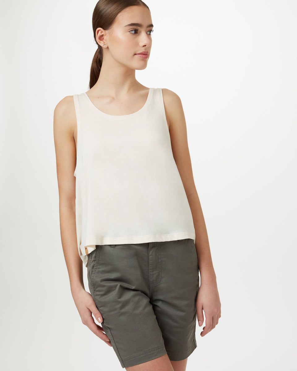 W Drape Tank sold by tentree product image thumbnail 5