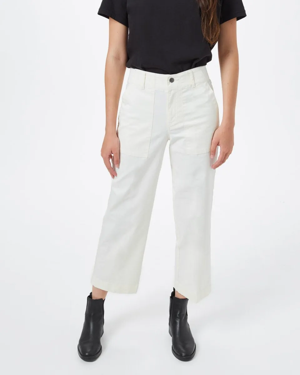 Twill Cropped Wide Leg Pant sold by tentree product image thumbnail 2