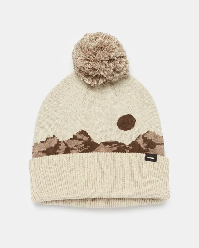 Mountain Scenic Pom Beanie sold by tentree
