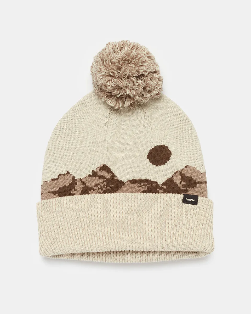 Mountain Scenic Pom Beanie sold by tentree