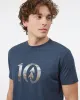 Spruce Stripe Ten T-Shirt sold by tentree