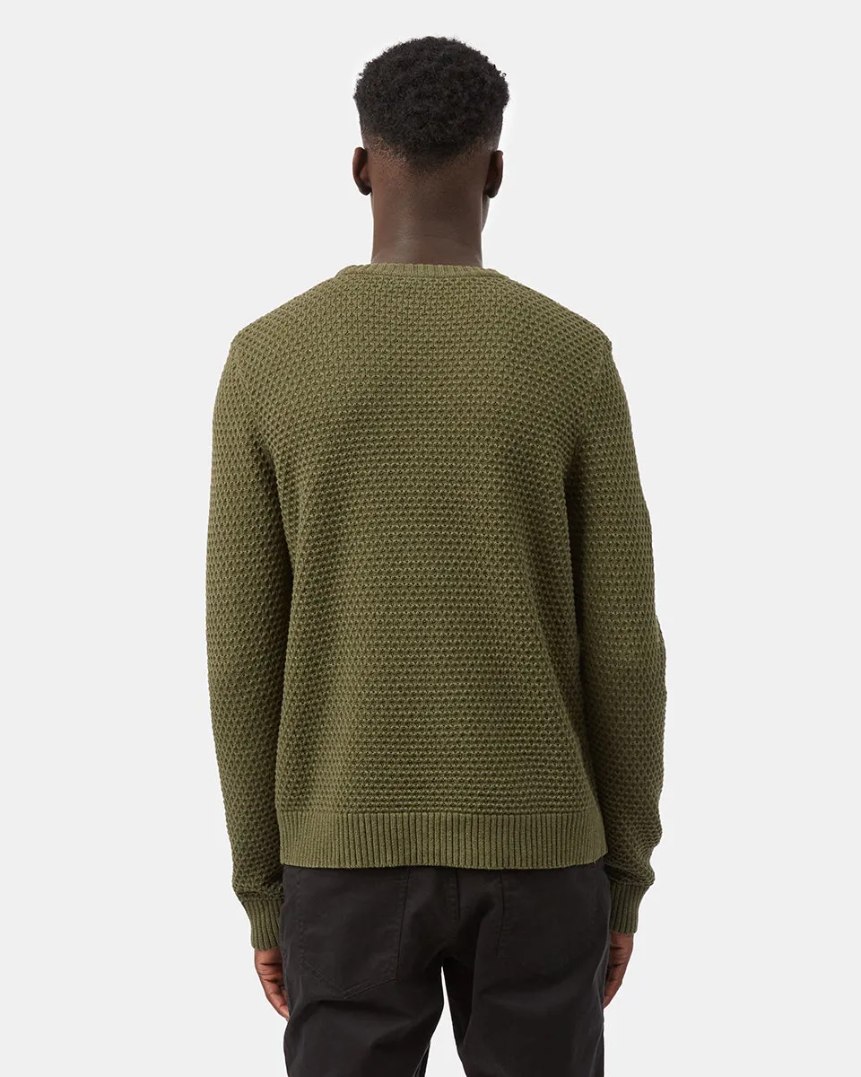 Highline Waffle Stitch Crew sold by tentree product image thumbnail 3