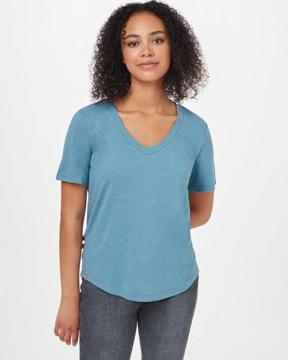 Hemp V-Neck T-Shirt sold by tentree