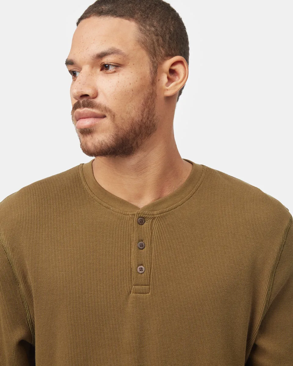 TreeWaffle Henley Longsleeve sold by tentree product image thumbnail 3