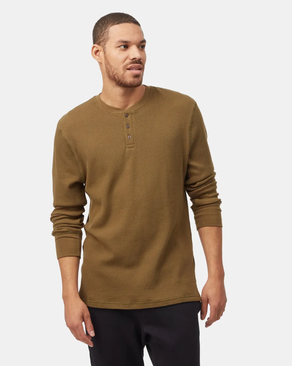 TreeWaffle Henley Longsleeve sold by tentree