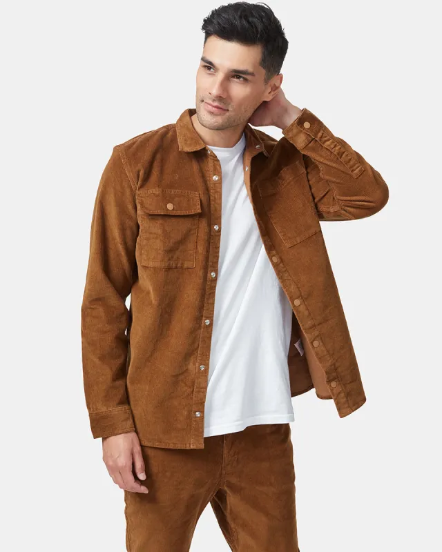 Corduroy Asher Shacket sold by tentree