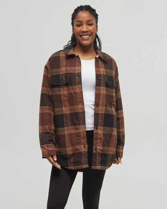 Kapok Flannel Insulated Jacket sold by tentree