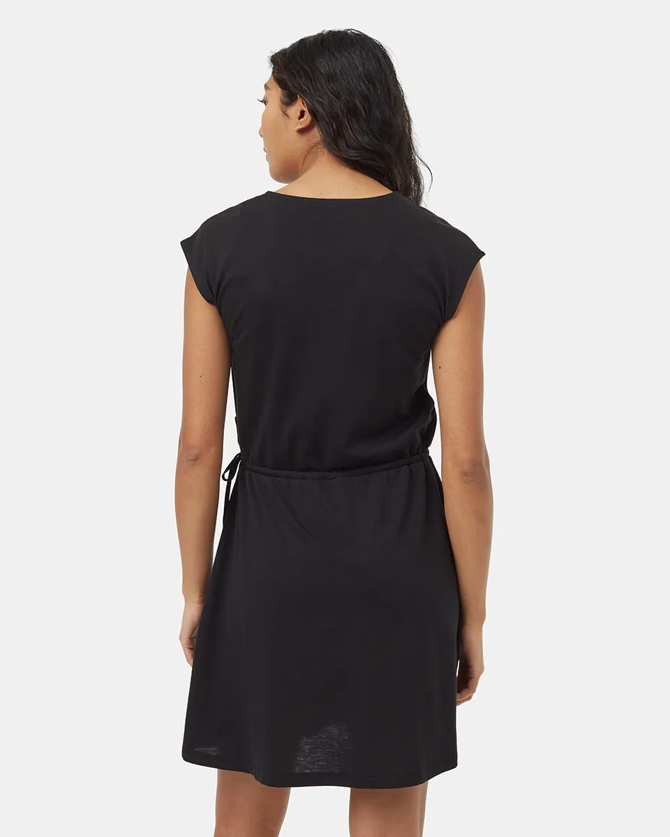 TreeBlend Wrap Front Dress sold by tentree product image thumbnail 3