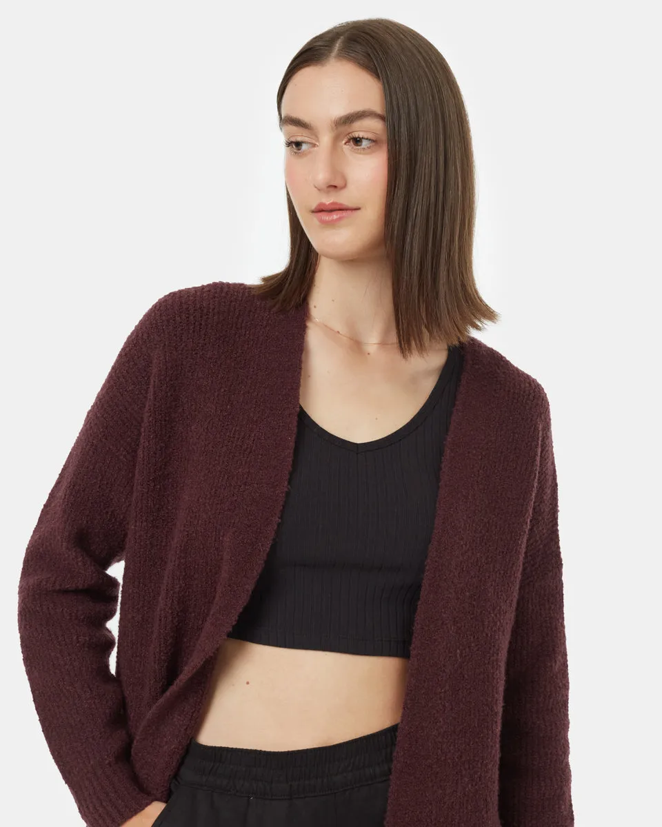 Highline Fuzzy Open Cardigan sold by tentree product image thumbnail 4