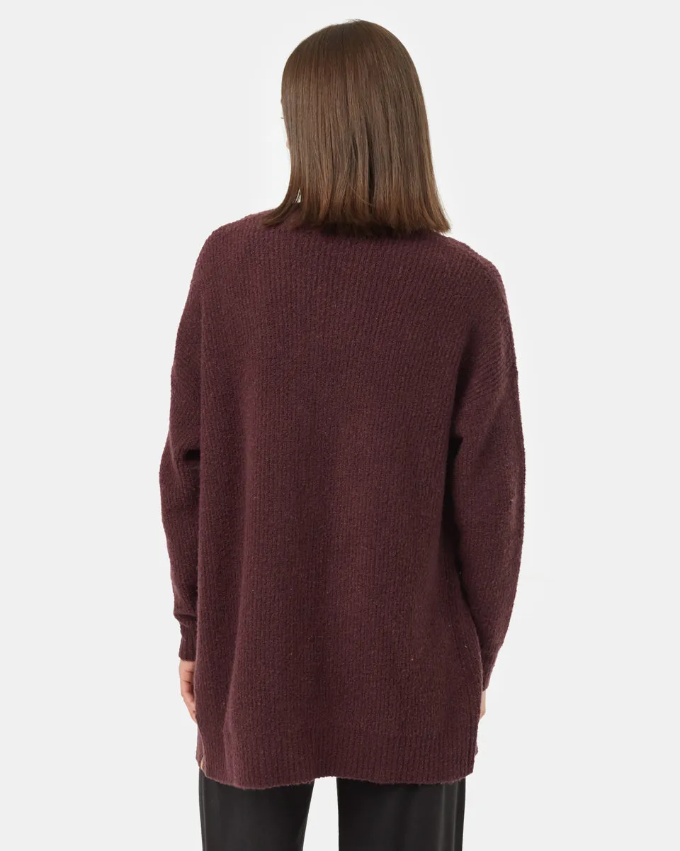 Highline Fuzzy Open Cardigan sold by tentree product image thumbnail 3