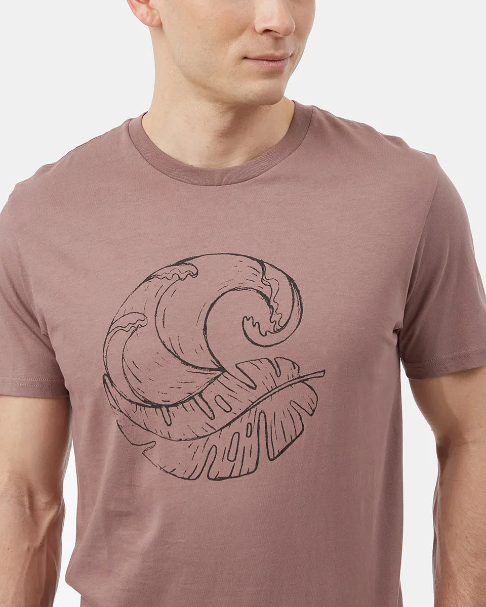 Palm Wave T-Shirt sold by tentree product image thumbnail 4