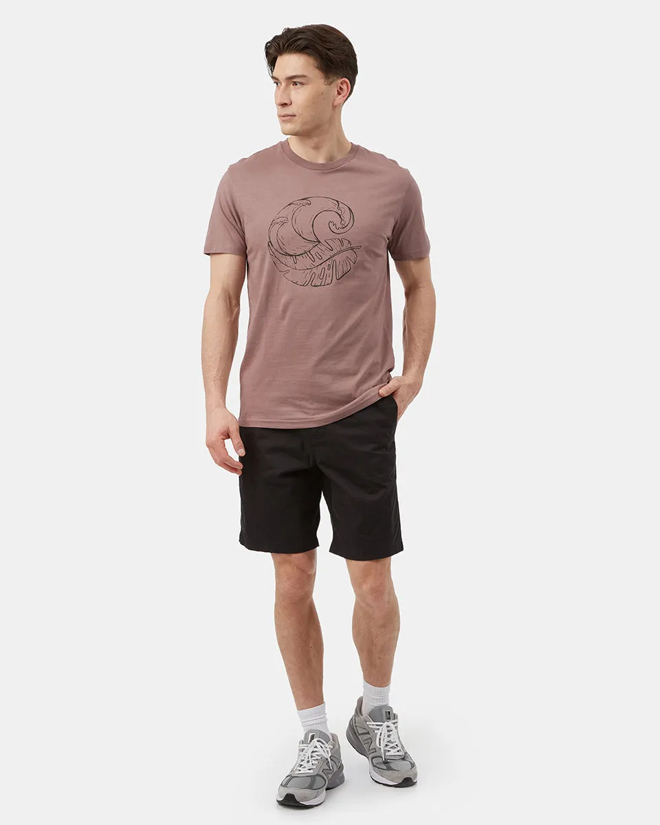 Palm Wave T-Shirt sold by tentree