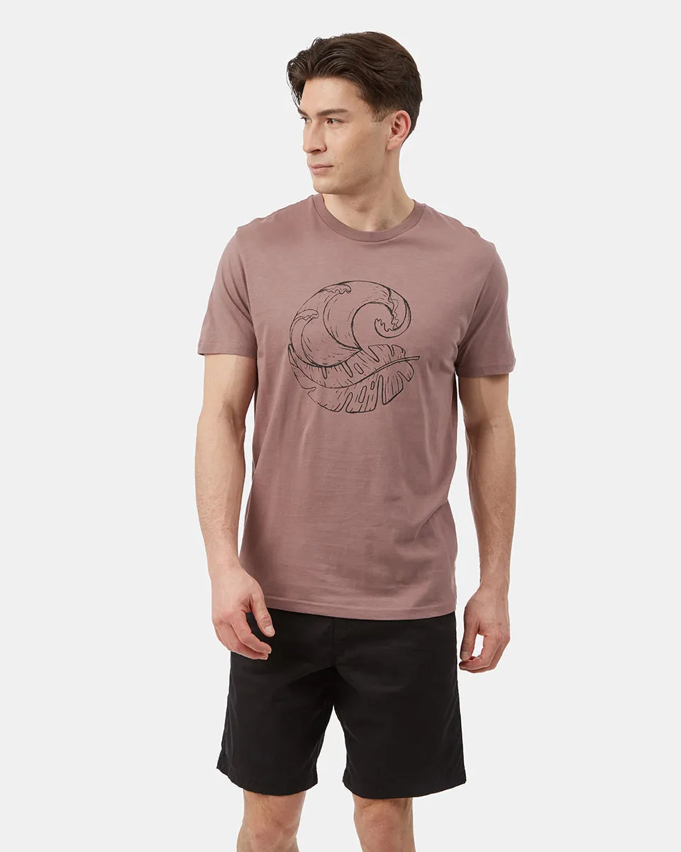 Palm Wave T-Shirt sold by tentree product image thumbnail 2