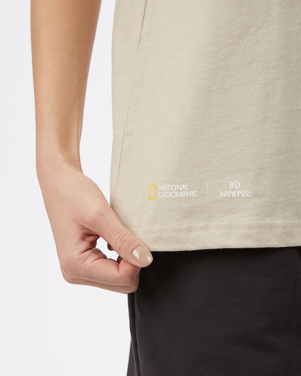 National Geographic Flamingo T-Shirt sold by tentree product image thumbnail 5