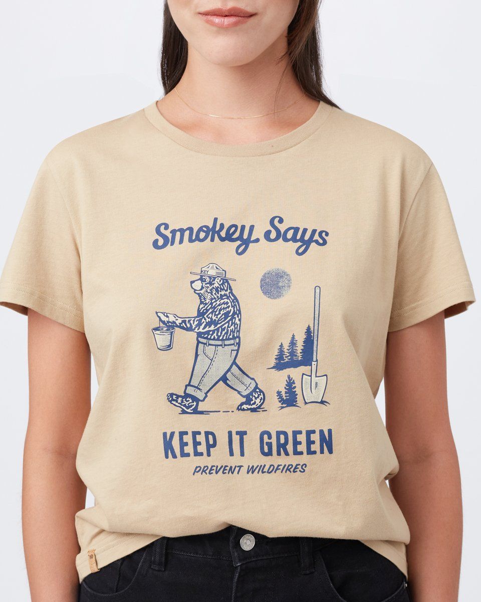 Smokey Bear Says T-Shirt sold by tentree product image thumbnail 2