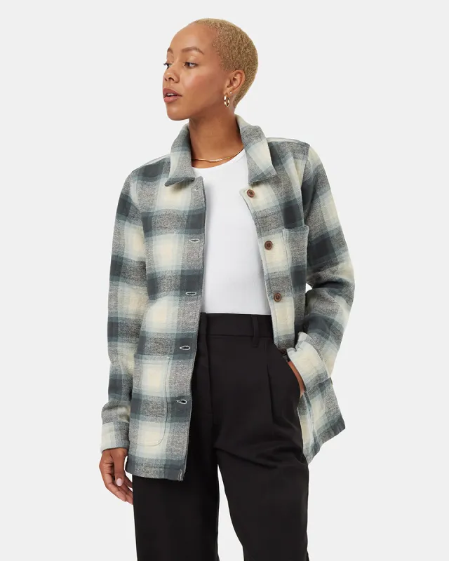 Flannel Utility Jacket sold by tentree