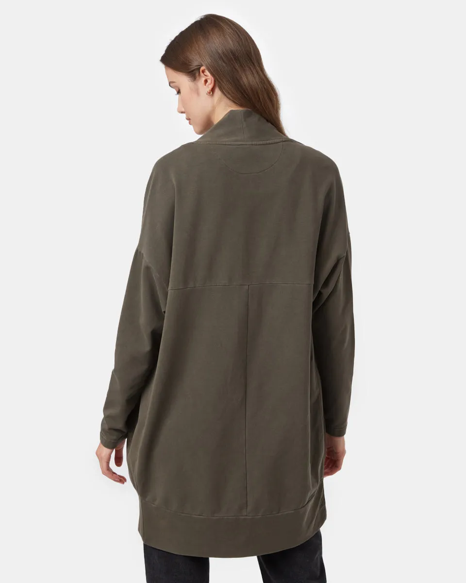 French Terry Cocoon Cardigan sold by tentree product image thumbnail 3