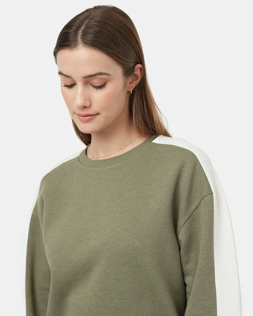Blocked Sleeve Stripe Crew sold by tentree product image thumbnail 4