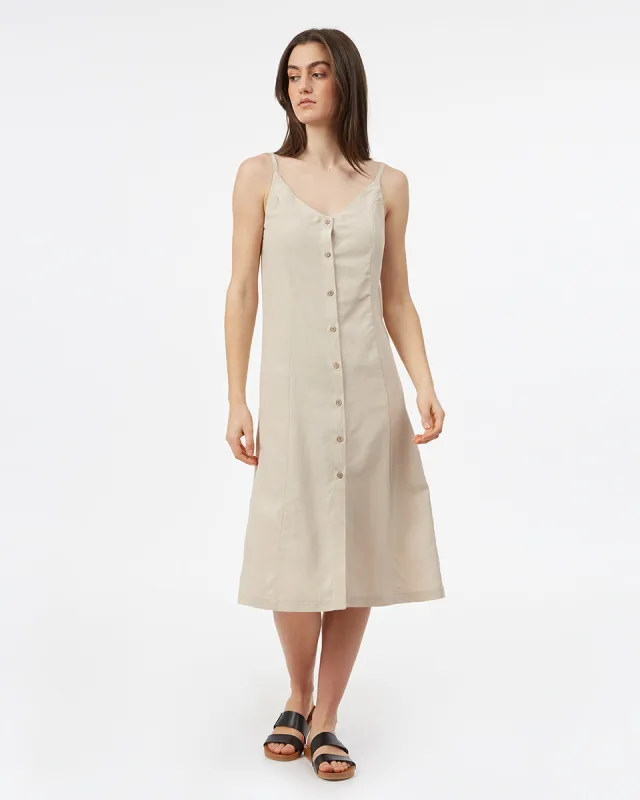 Button Front Linen Dress sold by tentree