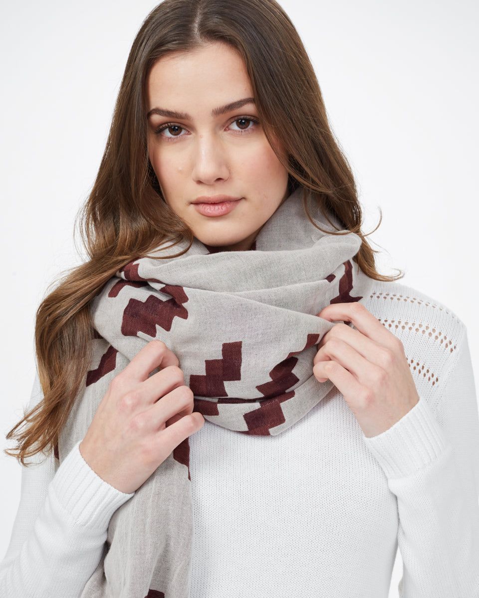 Organic Cotton Sumatra Blanket Scarf sold by tentree product image thumbnail 5