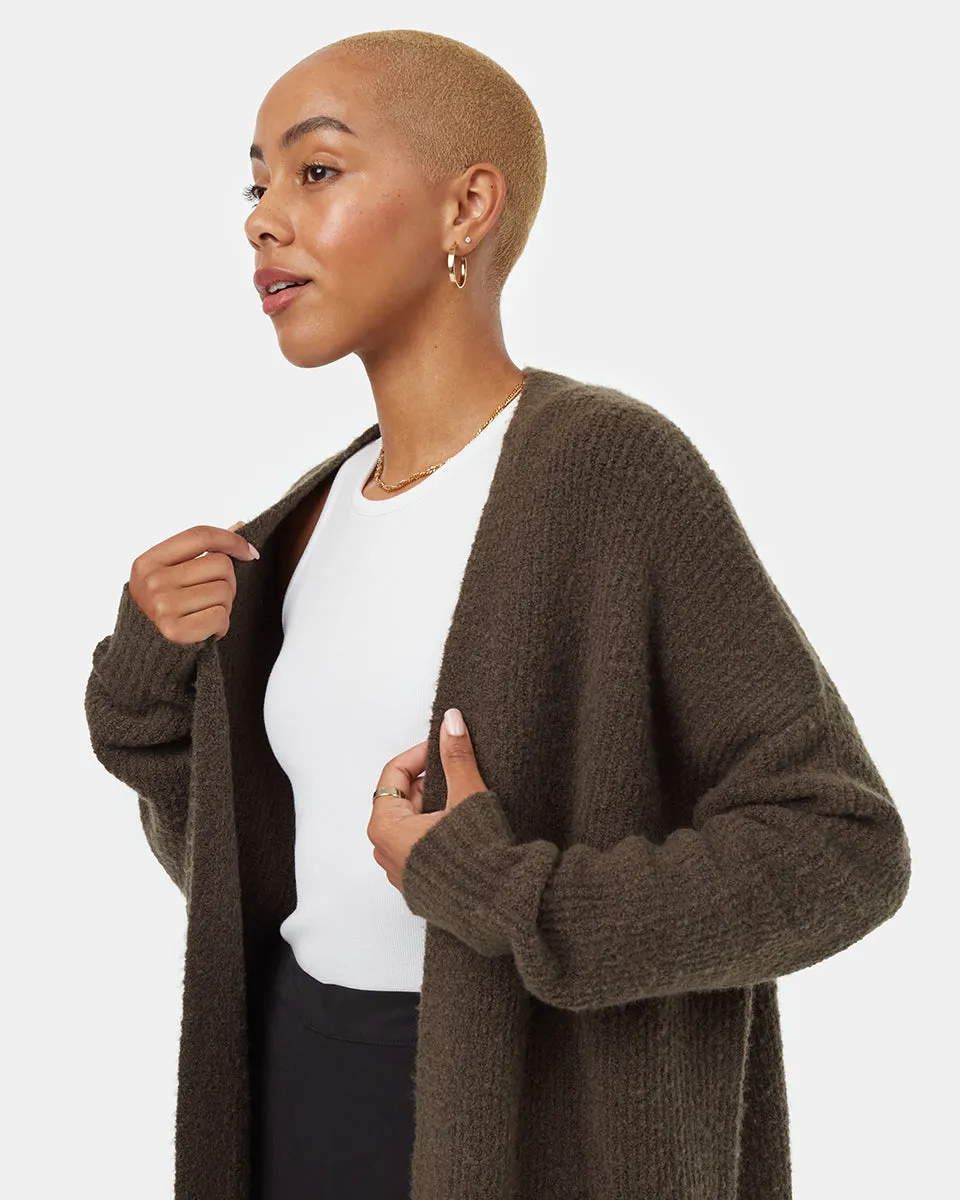 Highline Fuzzy Open Cardigan sold by tentree product image thumbnail 4