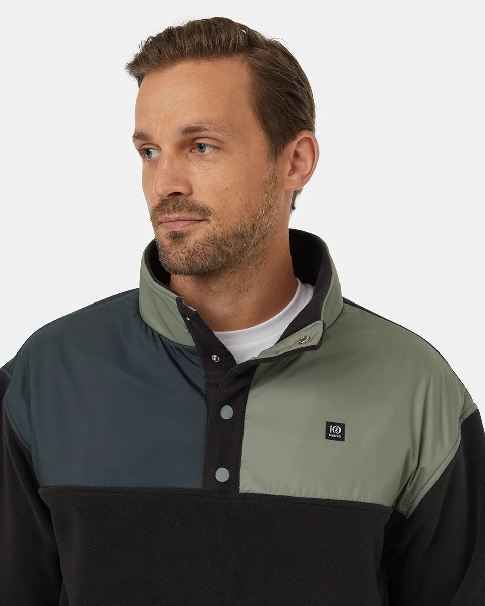 Recycled MicroFleece Contrast 1/4 Snap sold by tentree product image thumbnail 4