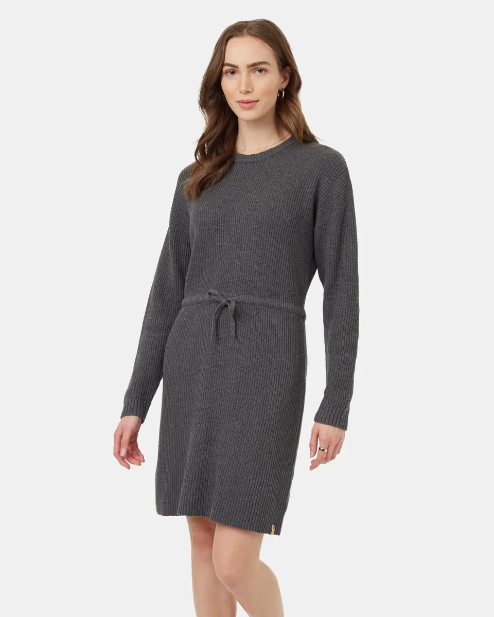 Highline Drawstring Sweater Dress sold by tentree product image thumbnail 2