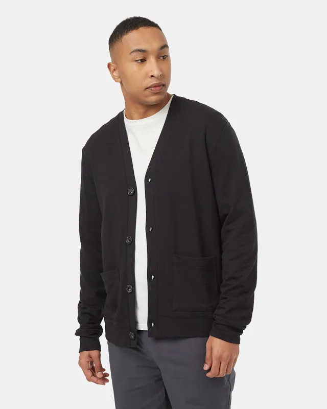 SoftTerry Light Button Front Cardigan sold by tentree