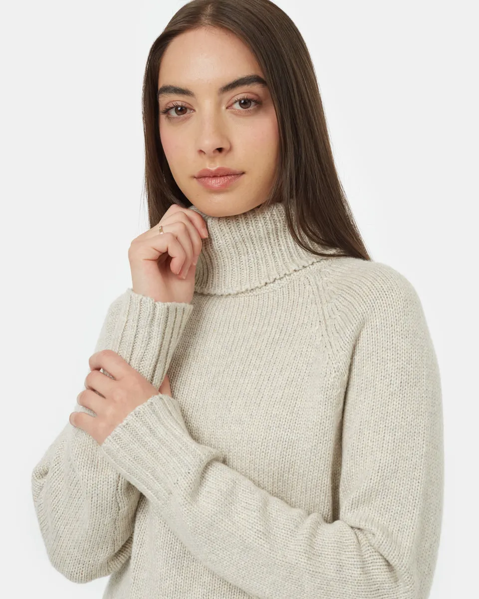 Highline Wool Turtleneck Sweater sold by tentree product image thumbnail 4