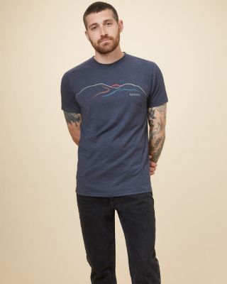 Peru Wordmark Mountain T-shirt sold by tentree