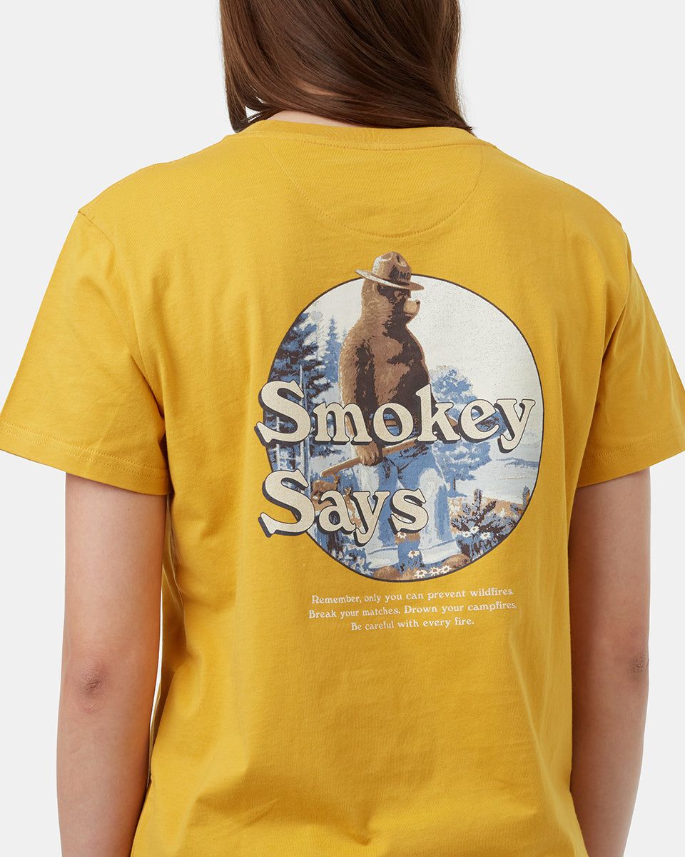 Smokey Bear Says T-Shirt sold by tentree product image thumbnail 5