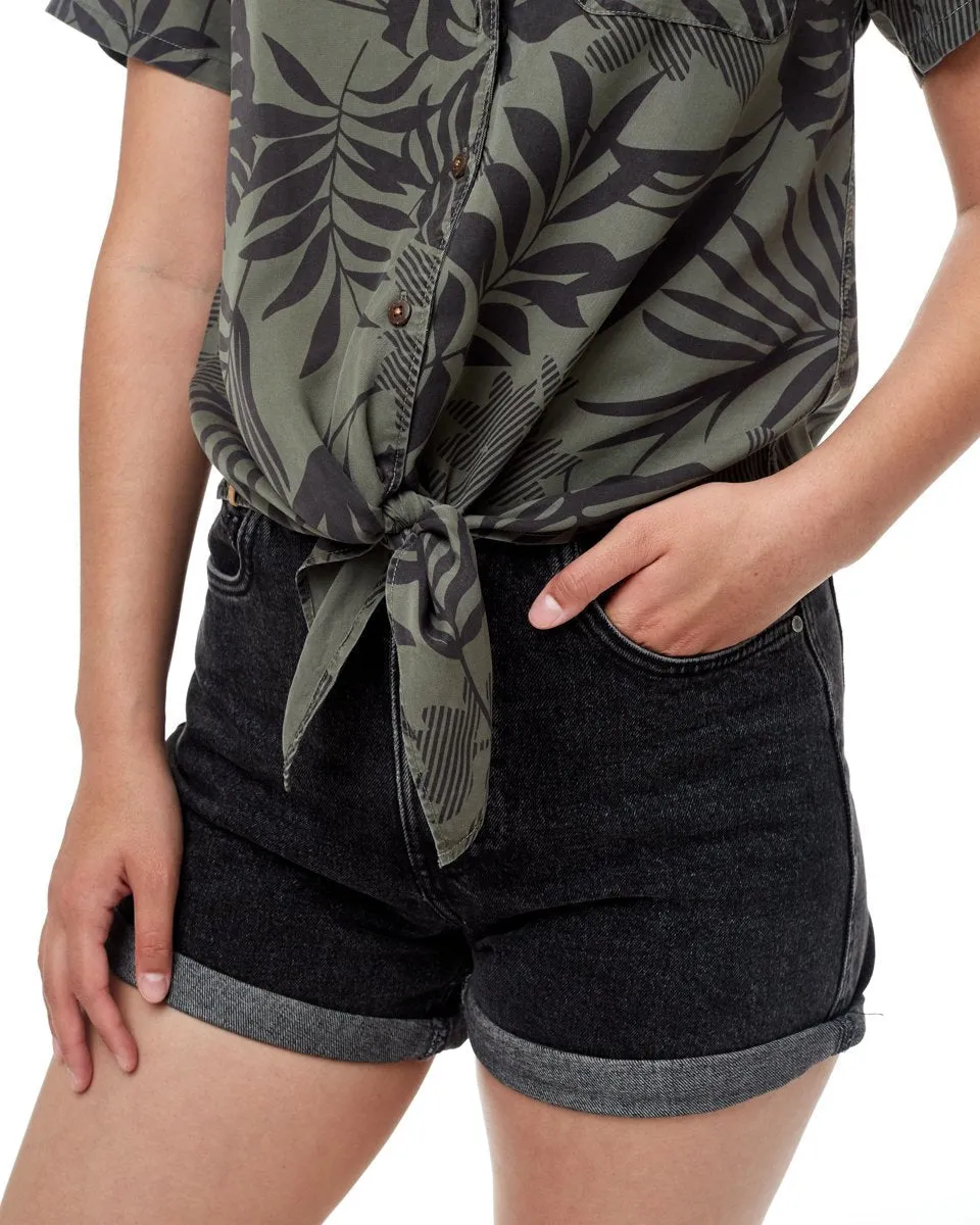 Meander Tie Front Shirt sold by tentree product image thumbnail 3