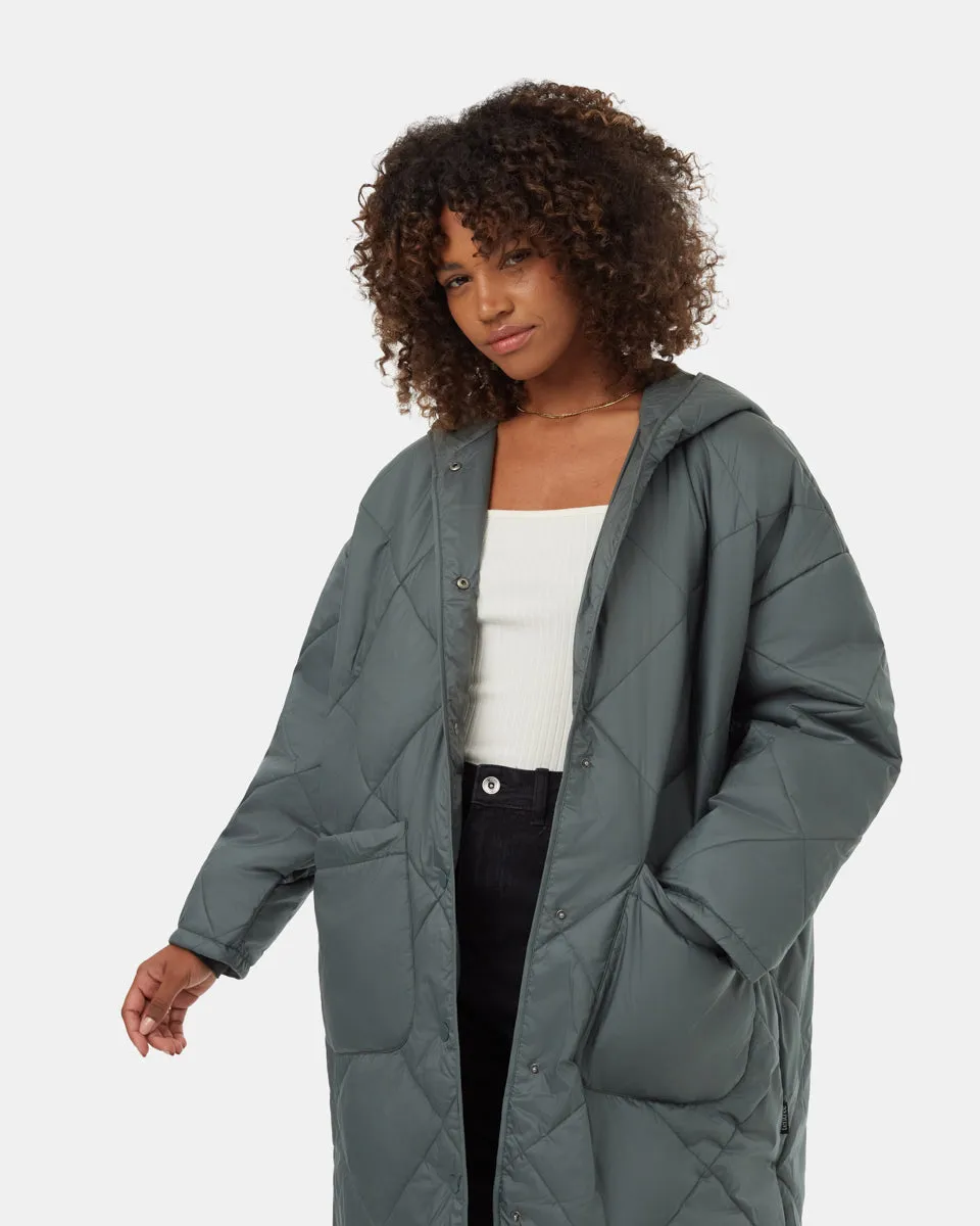 Cloud Shell Quilted Hooded Jacket sold by tentree product image thumbnail 5