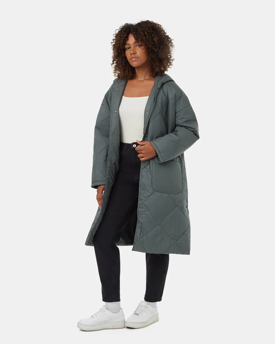 Cloud Shell Quilted Hooded Jacket sold by tentree product image thumbnail 2