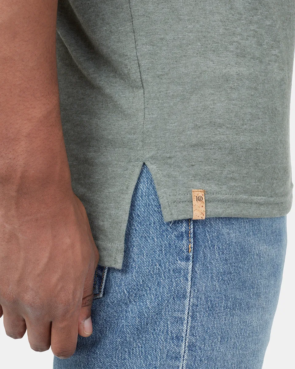 Hemp Step Hem T-Shirt sold by tentree product image thumbnail 5