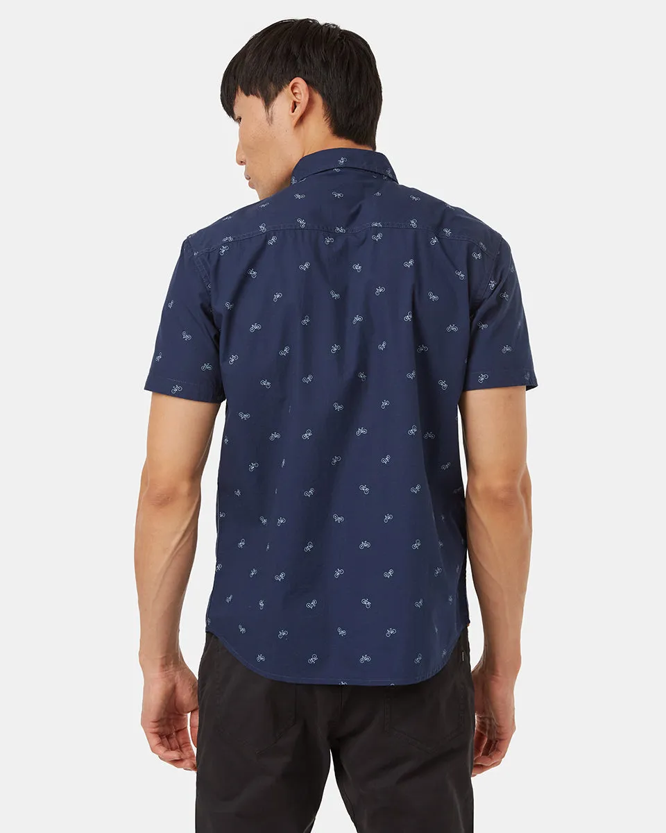 Bike Around Shortsleeve Shirt sold by tentree product image thumbnail 3