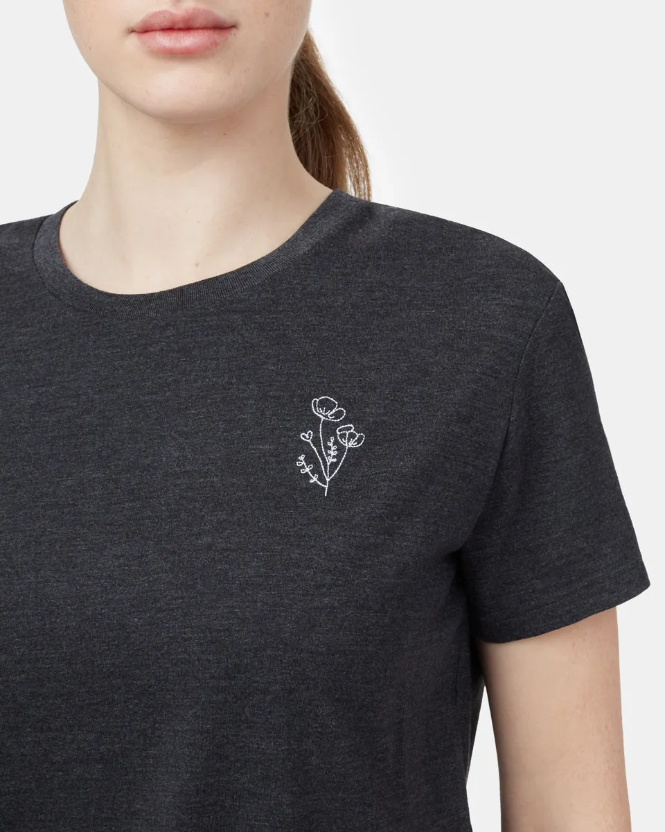 Wildflower Embroidery T-Shirt sold by tentree product image thumbnail 4