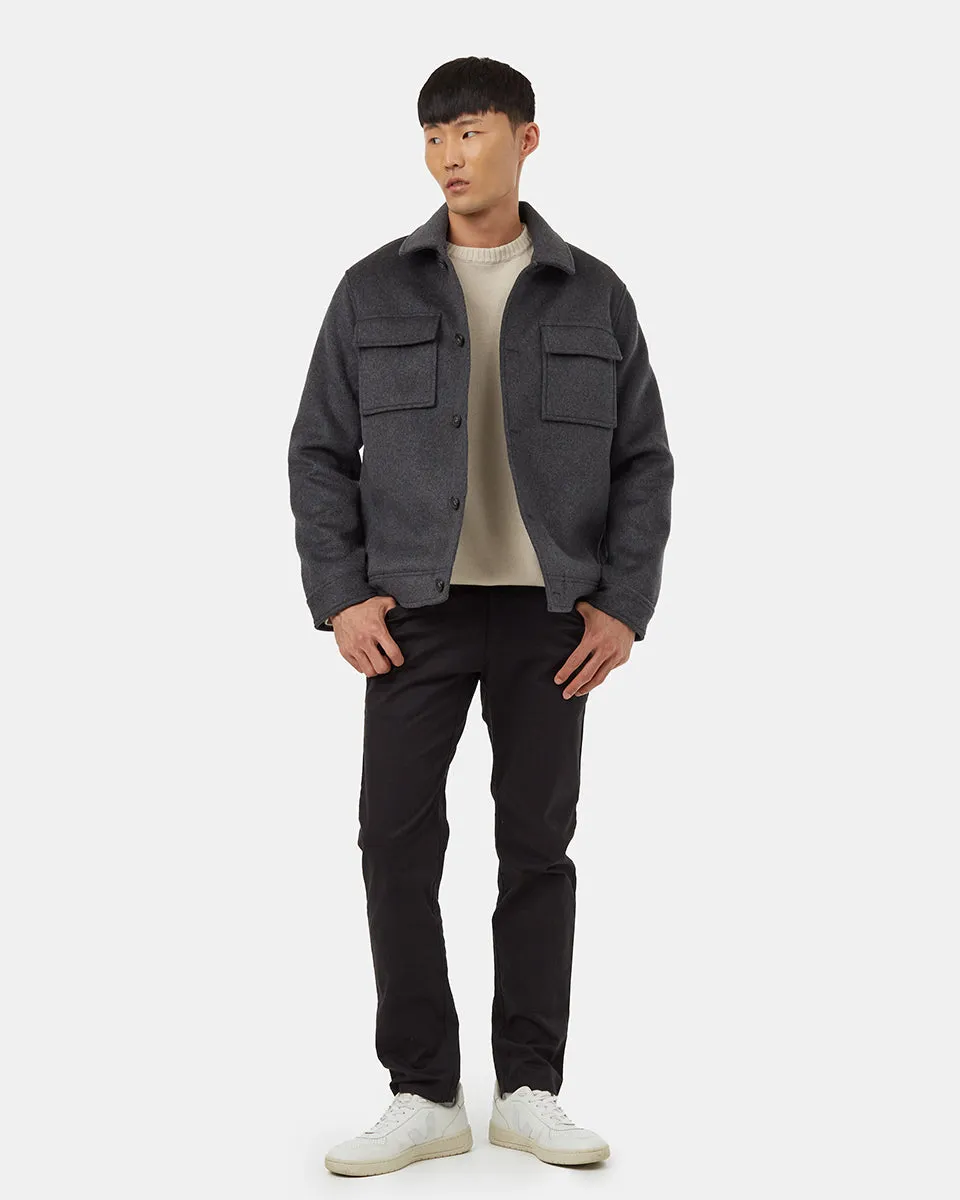 Wool Button Down Shacket sold by tentree product image thumbnail 2