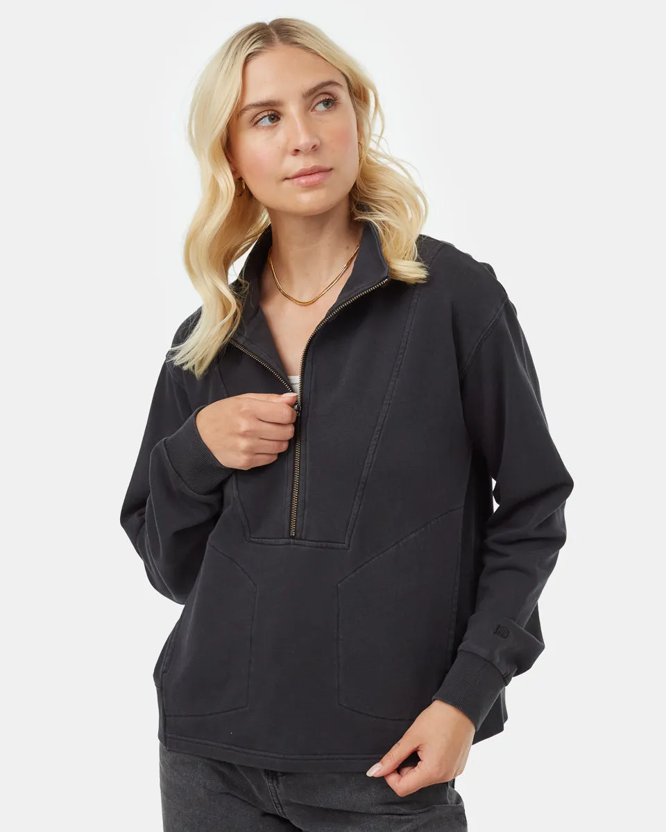 Organic Cotton French Terry Half Zip sold by tentree product image thumbnail 5