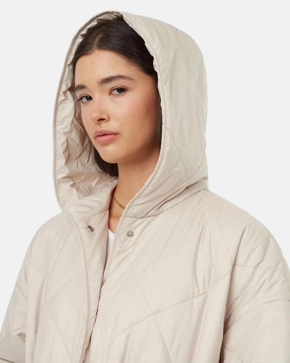 Cloud Shell Quilted Hooded Jacket sold by tentree product image thumbnail 5