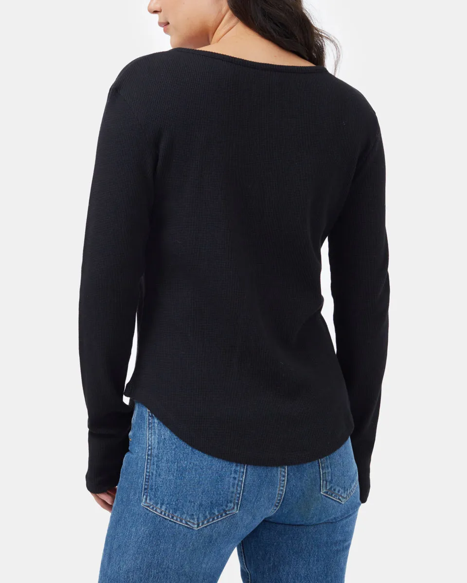 TreeWaffle Henley Longsleeve sold by tentree product image thumbnail 3