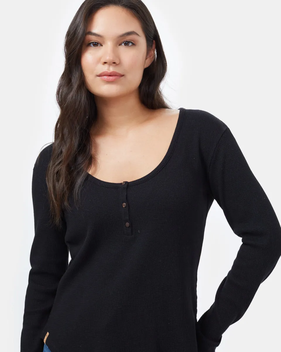 TreeWaffle Henley Longsleeve sold by tentree product image thumbnail 4