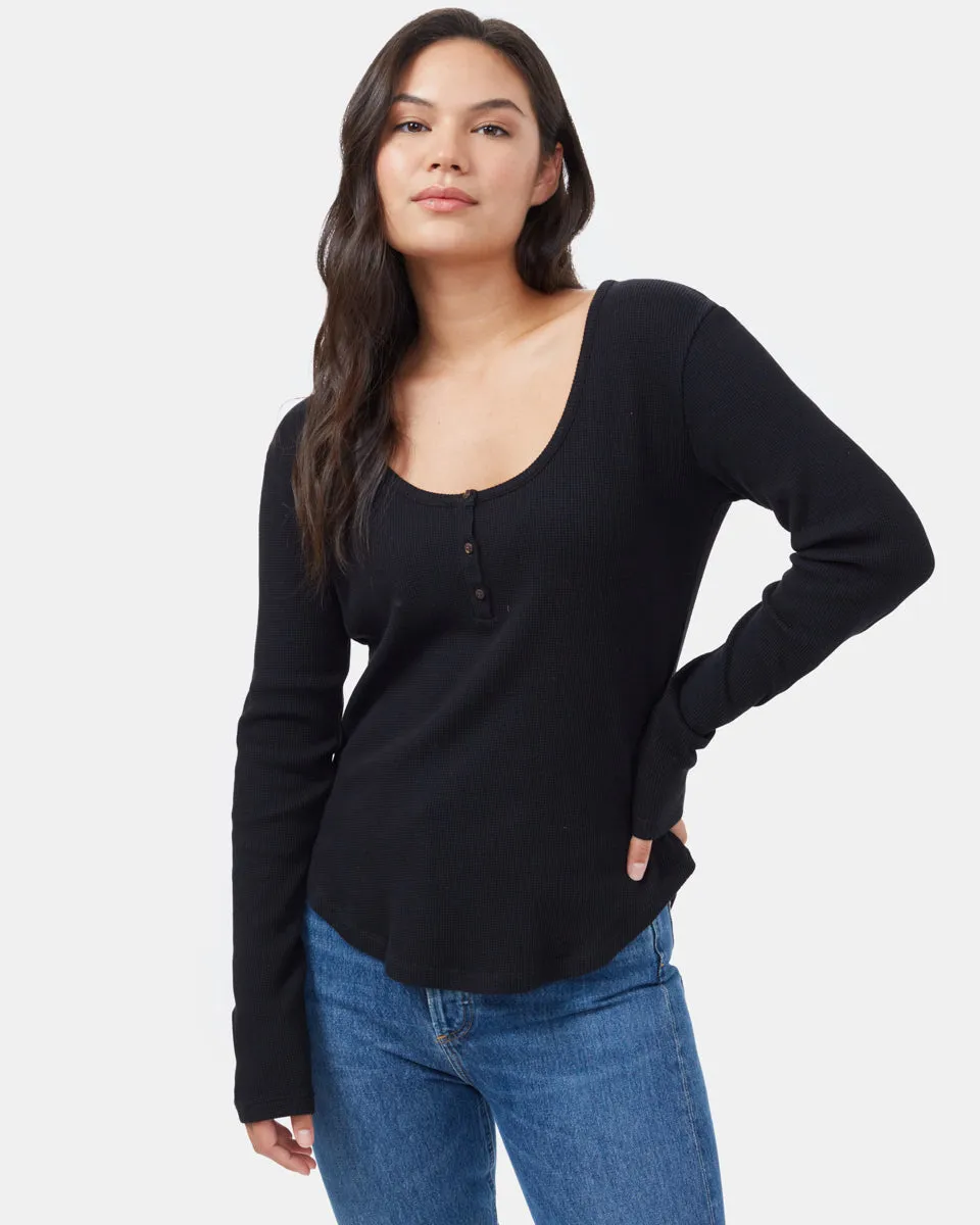 TreeWaffle Henley Longsleeve sold by tentree